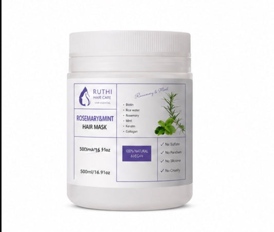 Ruthi rosemary & Mint Deep Repair Hair Mask
