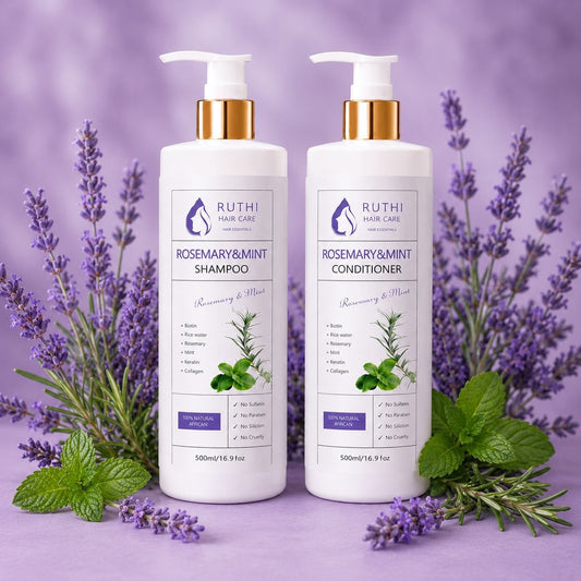 Ruthi Rosemary & Mint Shampoo & Conditioner Set